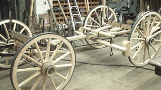 How to Build a Sheep Wagon Undercarriage in the Wheelwright Trade | Engels Coach