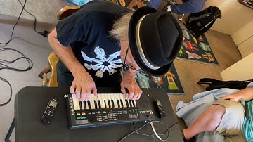 Hal McGee at Apartment Music 39 circuit bent Casio SK-1 improvisation