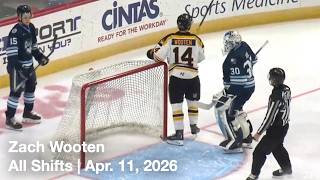 Zach Wooten (GB14) | All Shifts | Green Bay Gamblers vs. Madison Capitals (USHL) | 4 11 2026