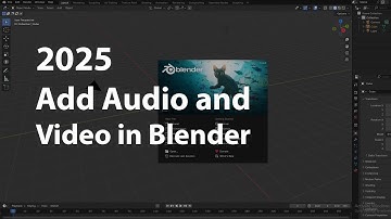 How to Add Video & Audio in Blender? | Fix Playback, Frame Range & Trim Video  (2025 Tutorial)