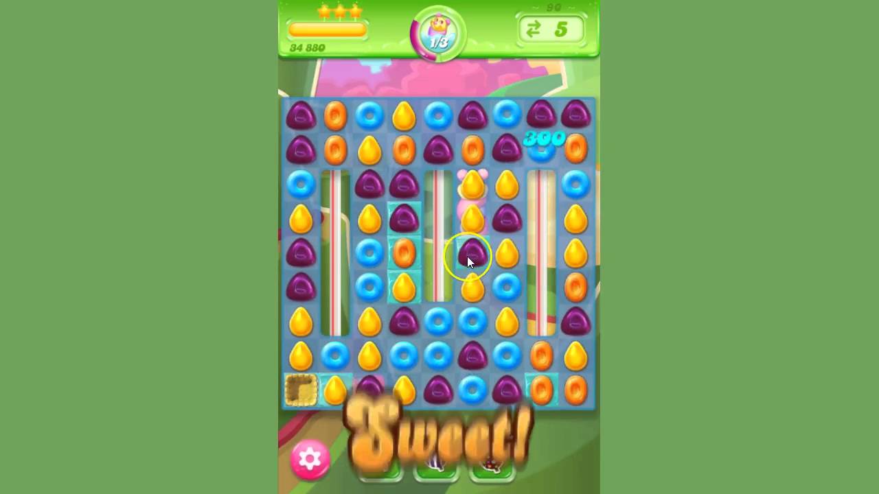 Candy Crush Jelly Level 90 - YouTube