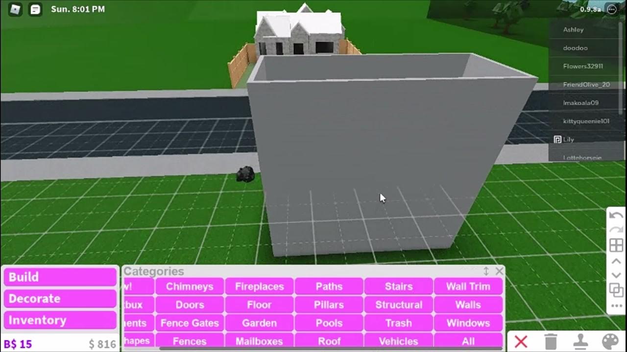 How to add an extra floor in bloxburg YouTube