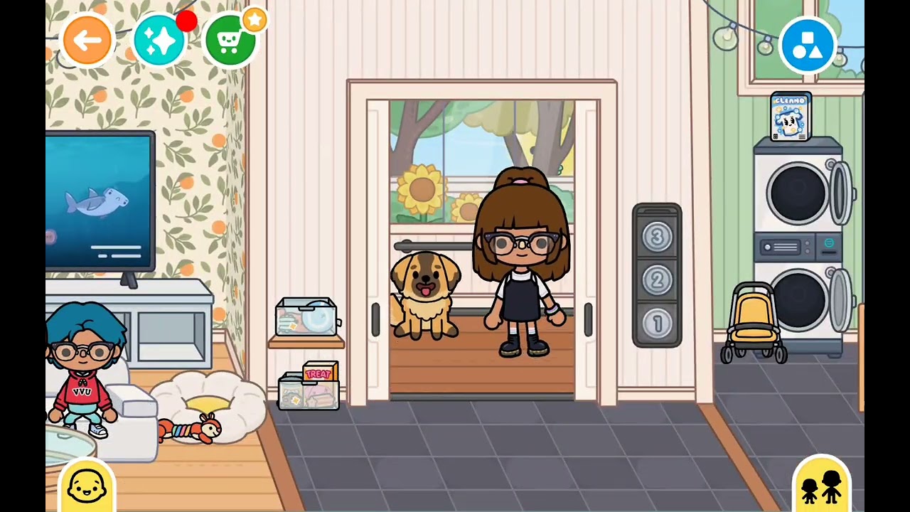 Morgon rutin - Familjen Channel -husdjuren går till veterinären.