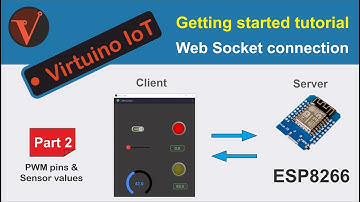 Virtuino IoT - Web Socket connection with ESP8266 part2