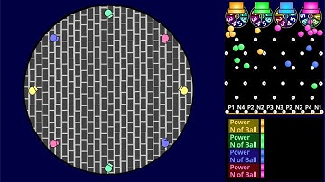 Marble race "Destroy rockstones and expand your territory" Color survival battle - in Scratch