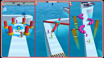 Fun Race 3D | Gameplay Part 1 | First Levels (1 - 5)  Bonus