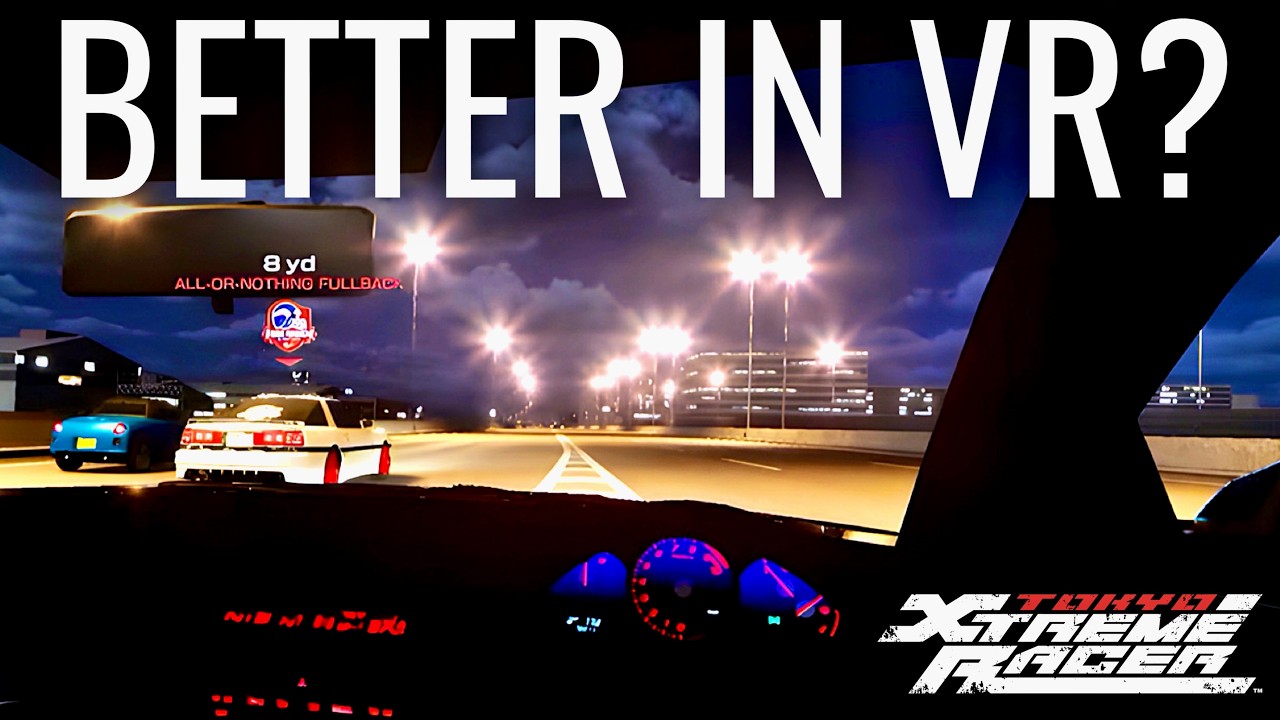 Japanese Virtual Racing TOKYO XTREME RACER IN VR! Meta Quest 3, UEVR & Logitech G29 - YouTube