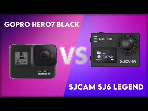 GoPro Hero7 Black vs Sjcam SJ6 Legend Technical Comparison - YouTube