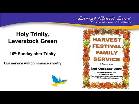 Harvest Festival Family Service 1st Oct 2022 - YouTube