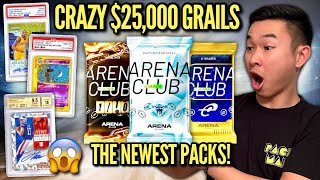 I opened CRAZY MYSTERY SLAB PACKS chasing the NEWEST $25,000 GRAILS!!! 😱🔥