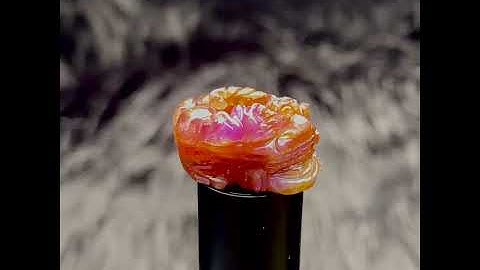 Mặt Dây Chuyền Cụ Tỳ Hưu Ruby Cộng Sinh Sapphire Lục Yên #MRB-0903-04