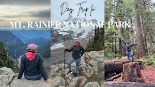 Hiking in Mt. Rainier National Park | Seattle Travel Vlog Day 3