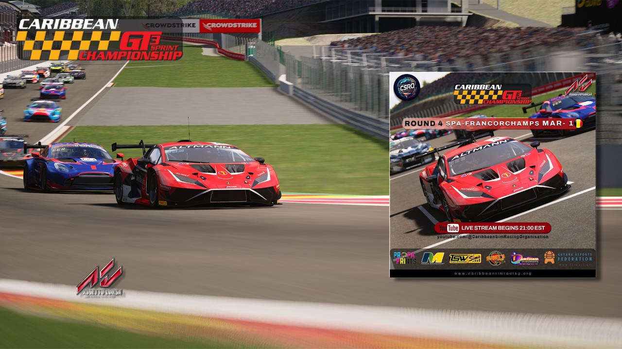 2026 Caribbean GT3 Championship - Round #4 at Spa-Francorchamps