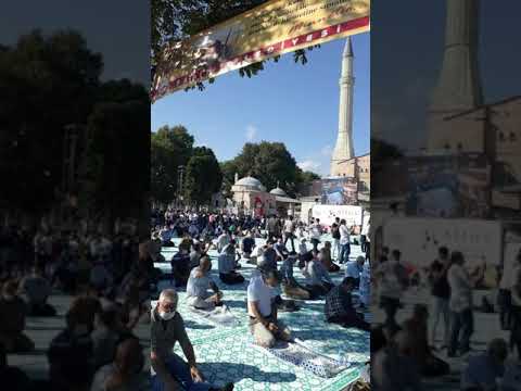 مسجد آیا صوفیه شهر استانبول ترکیه