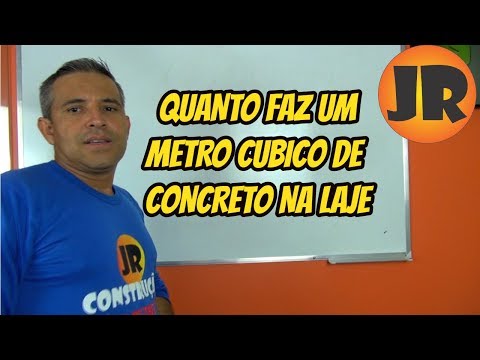 Vídeo: Quanto é o concreto por metro cúbico?