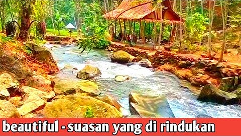 LUAR BIASA !! KECAPI SULING MERDU DENGAN SUASANA KAMPUNG INDAH | SUNGAI JERNIH PEDESAAN JAWA BARAT