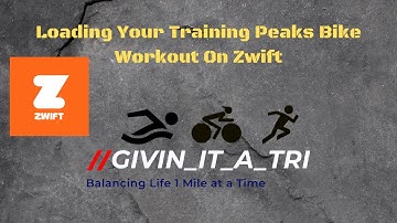 Finding Your Training Peaks Workout on Zwift