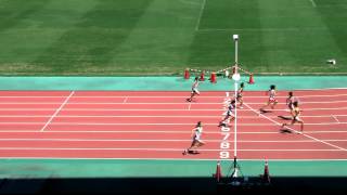 20120819_兵庫県高校ユース陸上_1年女子100m準決勝2組