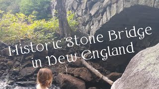 Historic Stone Bridge in New England