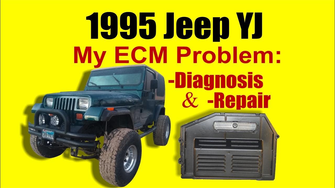 Jeep Wrangler YJ - No Start in Cold Weather. ECM / ECU / PCM Diagnosis with  Hair Dryer, and Repair. - YouTube
