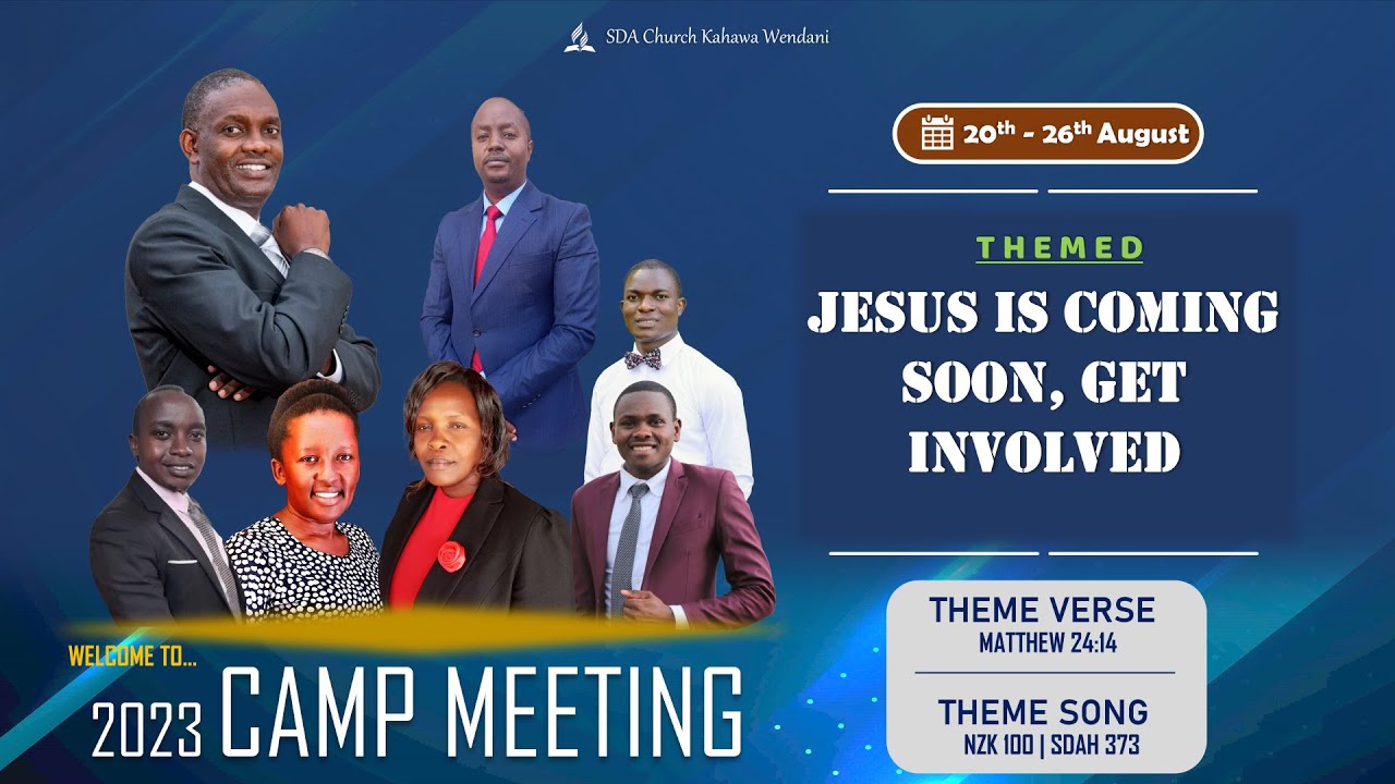 Camp Meeting Day 2 - Monday - August 21th 2023 - YouTube