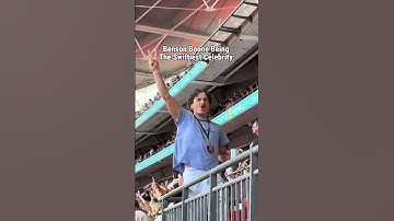 Benson Boone Being The Swiftiest Celebrity! #taylorswift #bensonboone #erastour #shorts
