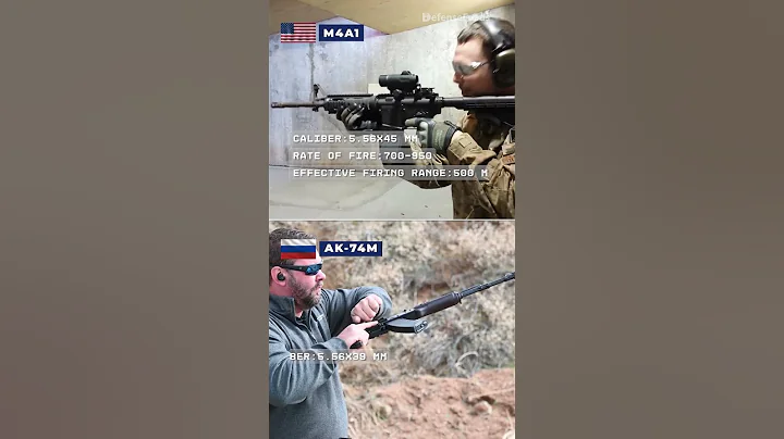 The iconic battle — M4A1 versus AK-74M. Pick your side! 🎯