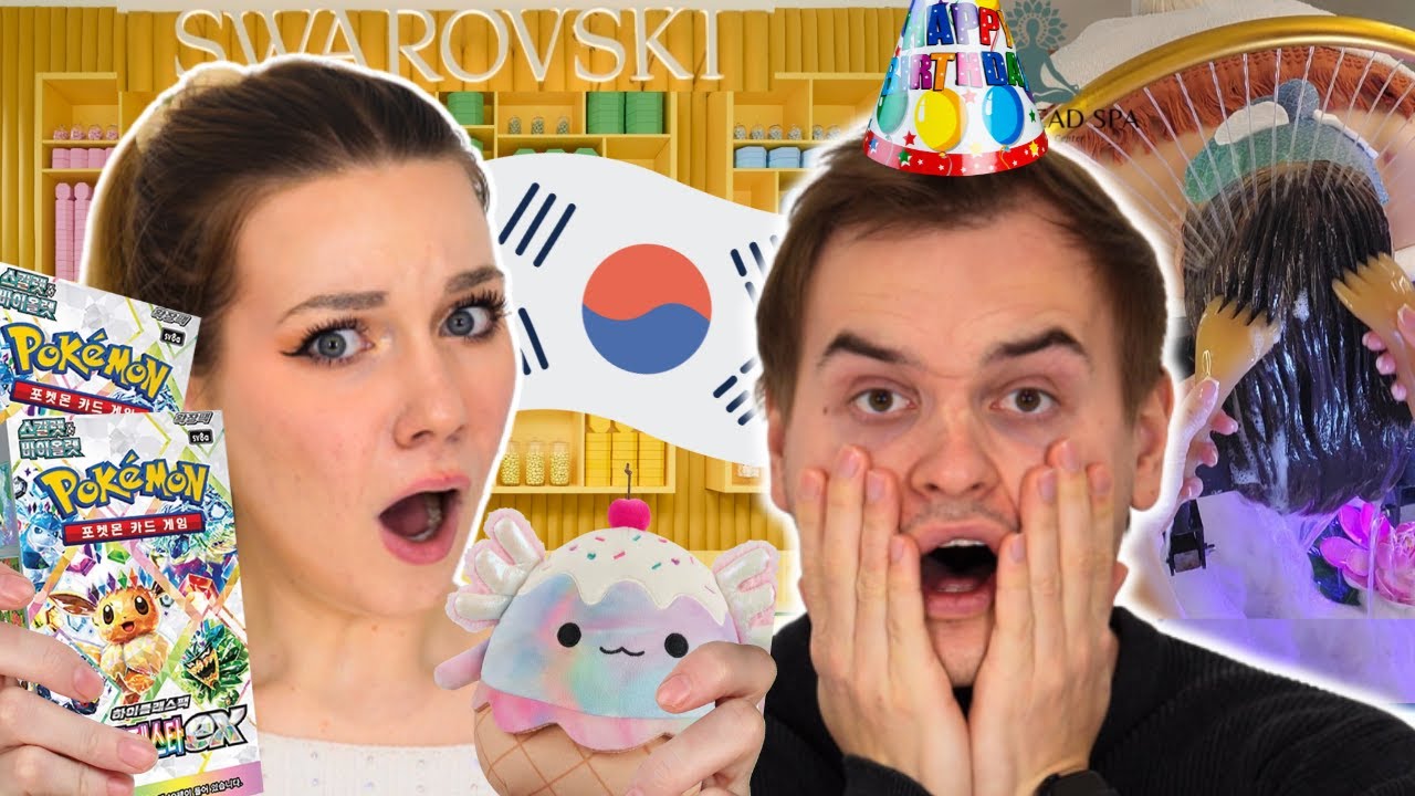 NAROZENINY V KOREJI!😱