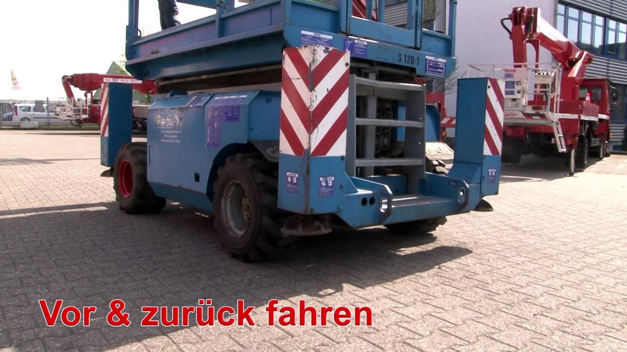 Einweisung | Scheren-Arbeitsbühne S-120-1 Mobilift