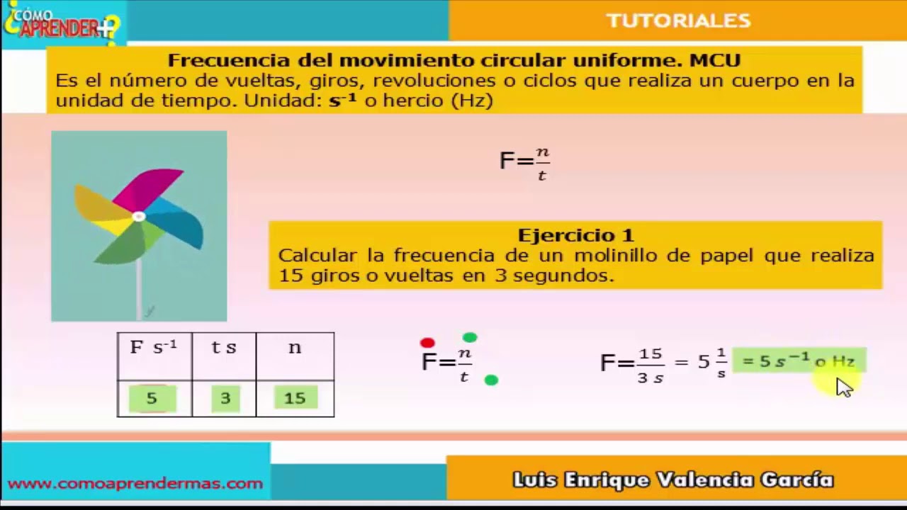Qué es frecuencia en el movimiento circular YouTube Qué es frecuencia en el movimiento circular YouTube
