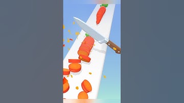 Perfect Slices Short #hd #games #gameplay #vegetablescutting #cuttingskills #animation #newgame2025