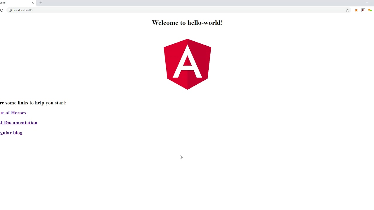 Angular 7 - Creating your first Component - YouTube