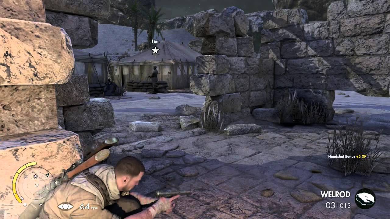 Hidden and dangerous achievement in Sniper Elite 3 (Xbox 360)