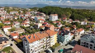 картинка: Над град Гоце Делчев с начална точка центъра