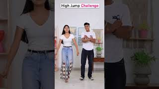 High Jump Challenge | Fun Games Challenge #shorts | DIY Queen