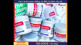Kem Sudocrem chống và điều trị hăm cho bé Sudocrem Healing Cream 125g for Nappy Rash | Ausmart.vn