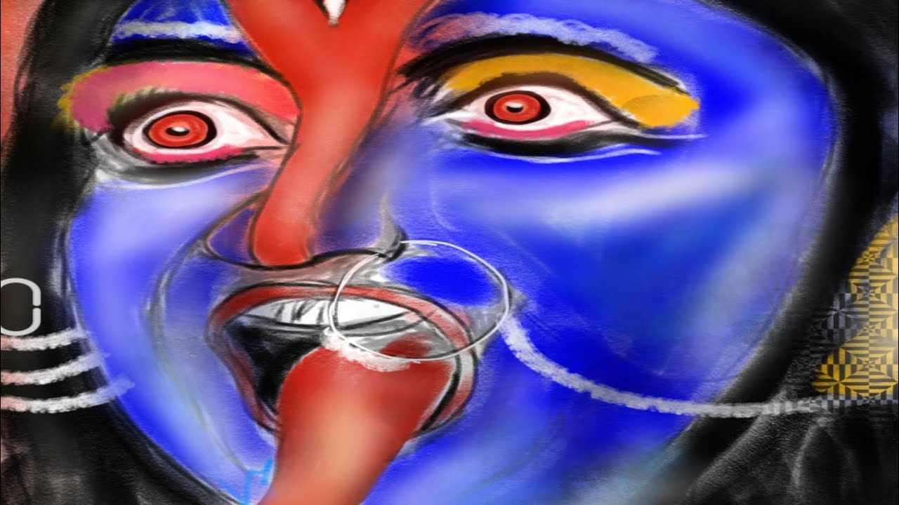 Kali Maa Mobile 📲 Drowing Youtube 