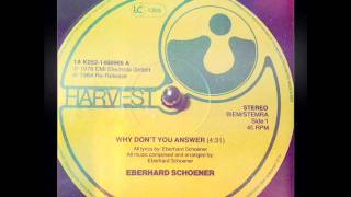 Eberhard Schoener - Why don't you answer 1978  (REMIX)1984 R.NEPENTHA