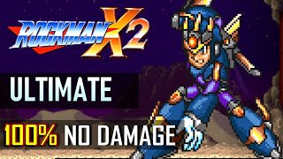 Megaman X2  (ULTIMATE ARMOR) 100% No Damage Completion Run