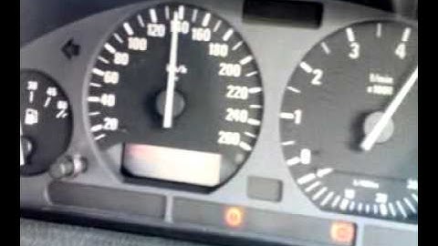 BMW E36 1JZ-VVTi Turbo (stock) 0 - 120