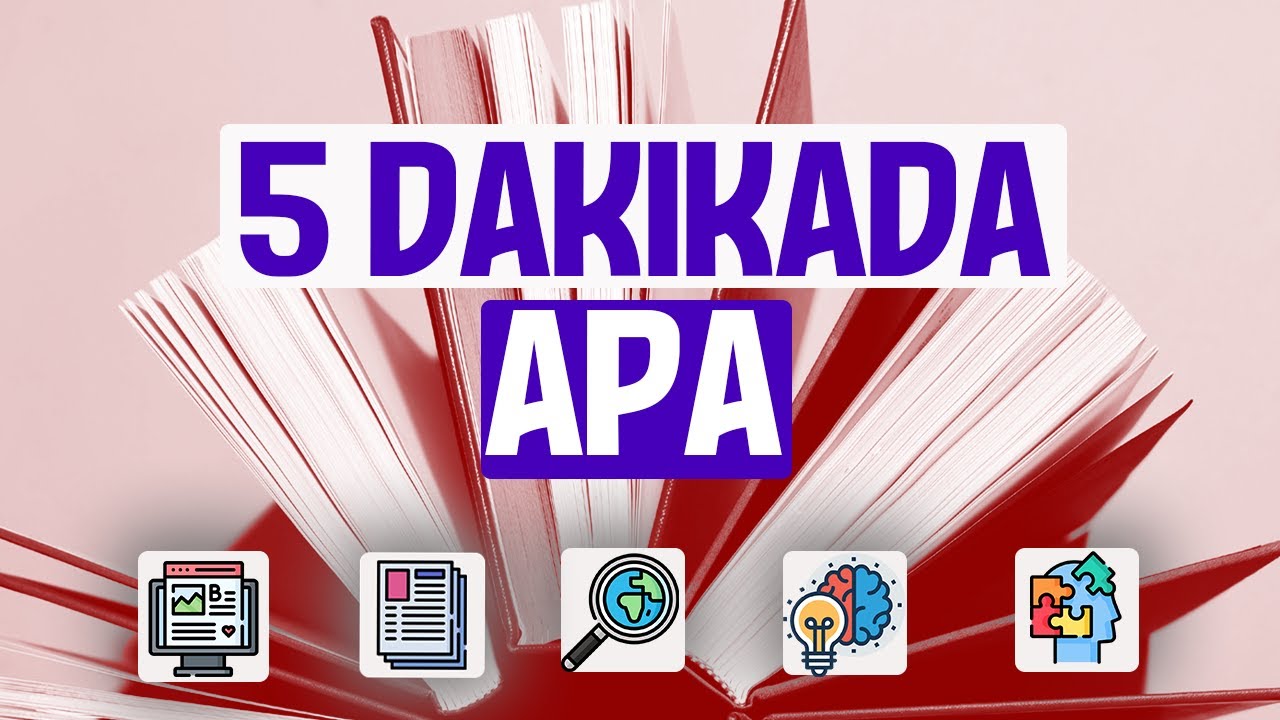 5 Dakikada APA Kuralları