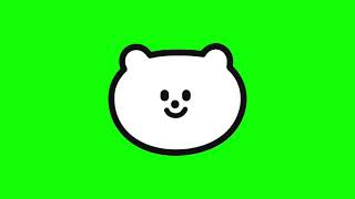 Green Screen Bear Sticker Compilation | Free Download