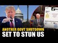 US government heads toward partial shutdown as Congress fails to reach funding deal
