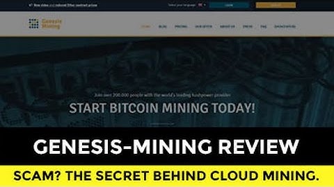 REAL GENESIS-MINING REVIEW - Secret Behind Mining Cloud Scam
