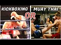 What’s the difference between Kickboxing & Muay Thai?