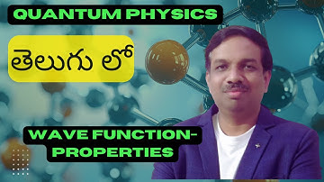 Wave Function & Born Interpretation | Simple Quantum Physics for I B.Tech Students!