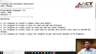 C++ OOPS Part-3