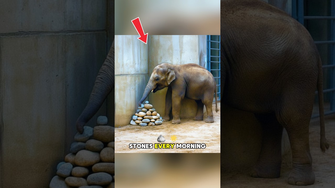 Слон каждое утро продолжает складывать камни &mdash; #история