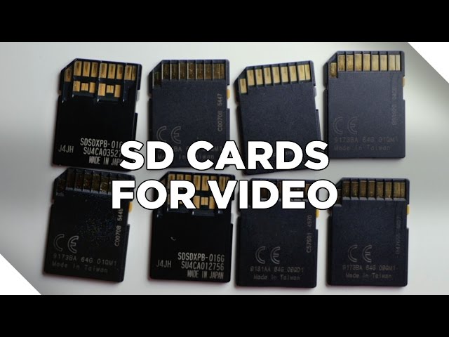 La carte SD auscultée à la loupe - Technique vidéo - SD, SDHC, SDXC,  microSD - MAGAZINEVIDEO