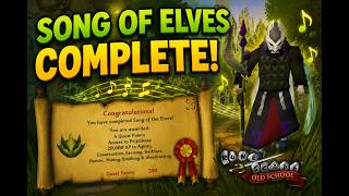 I Finally Beat Song of the Elves on OSRS